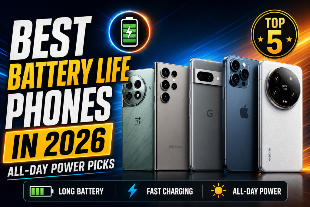 BEST BATTERY LIFE PHONES 2026