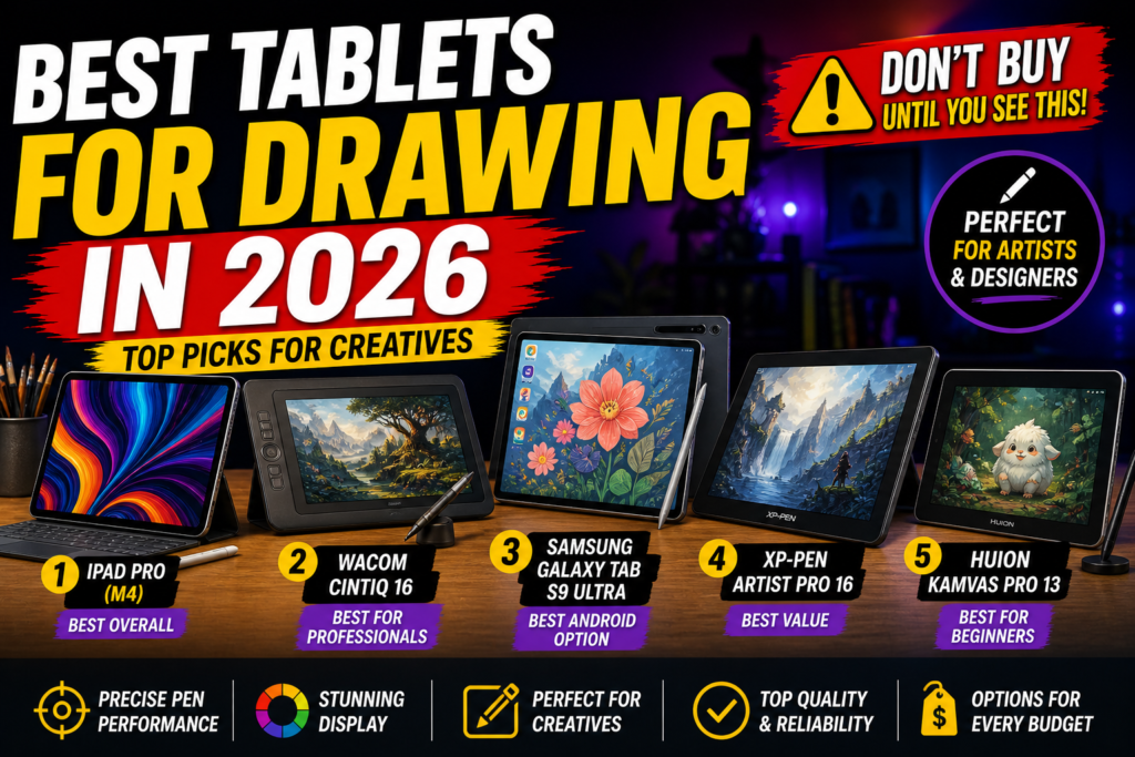 BEST DRAWING TABLETS 2026